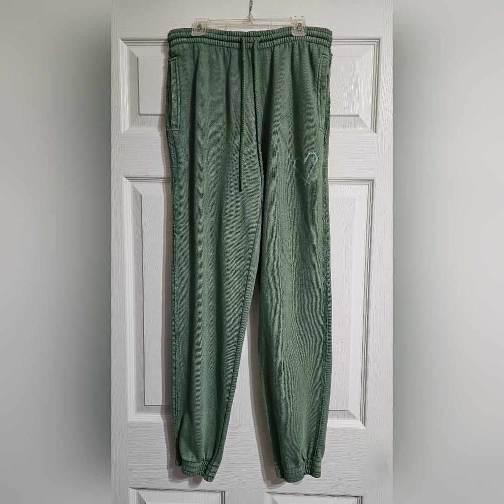 *NEW* Aerie Anytime The Sweat High Waisted Jogger Pants with Heart